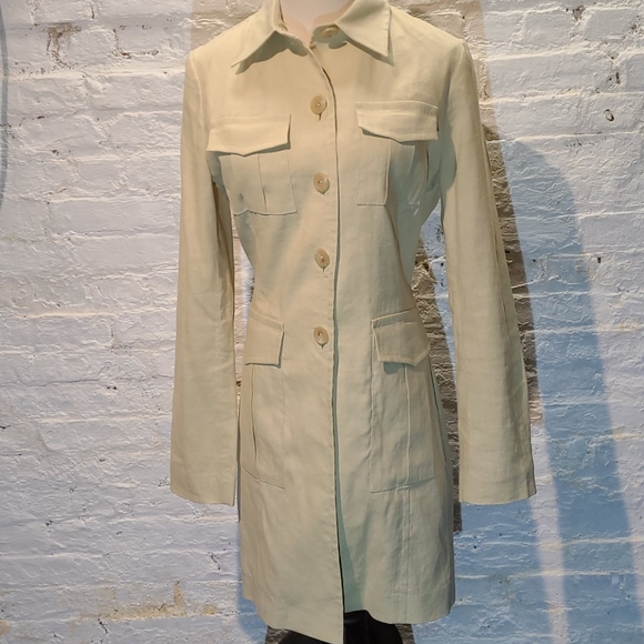 Banana Republic Jackets & Blazers - Banana Republic Linen Blend Light Coat
